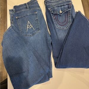 Men’s Designer Jeans - 2 Pairs